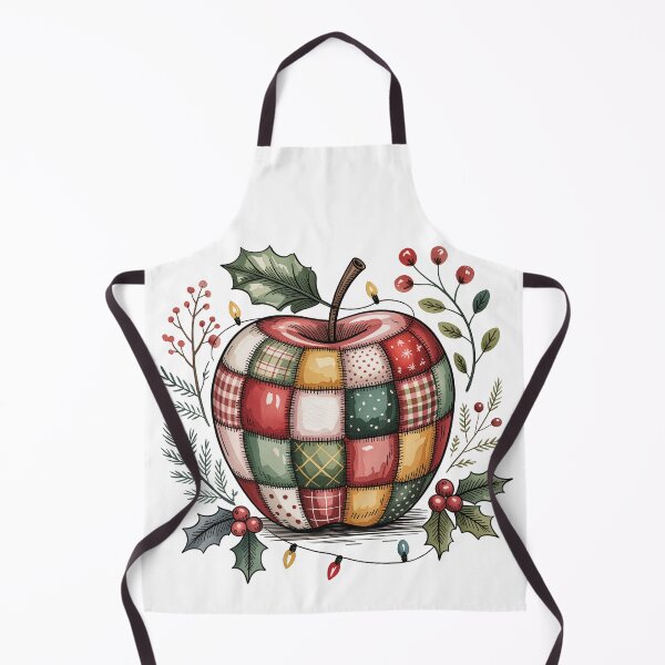 Item preview, Patchwork Christmas Apple designed and sold by jkrphoto.