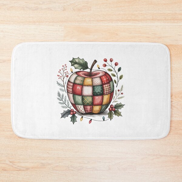 Item preview, Patchwork Christmas Apple designed and sold by jkrphoto.