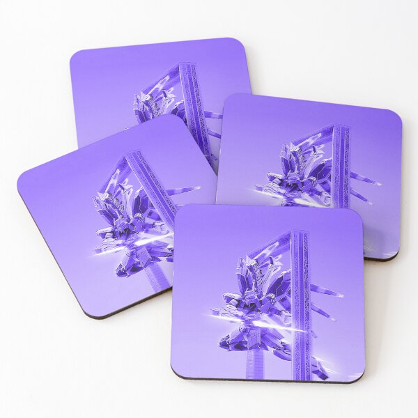 Item preview, hi nu gundam dubai digital art purple designed and sold by sabartgunpla.