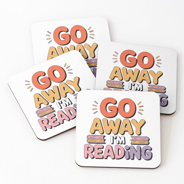 Item preview, GO AWAY I'M READING designed and sold by jkrphoto.