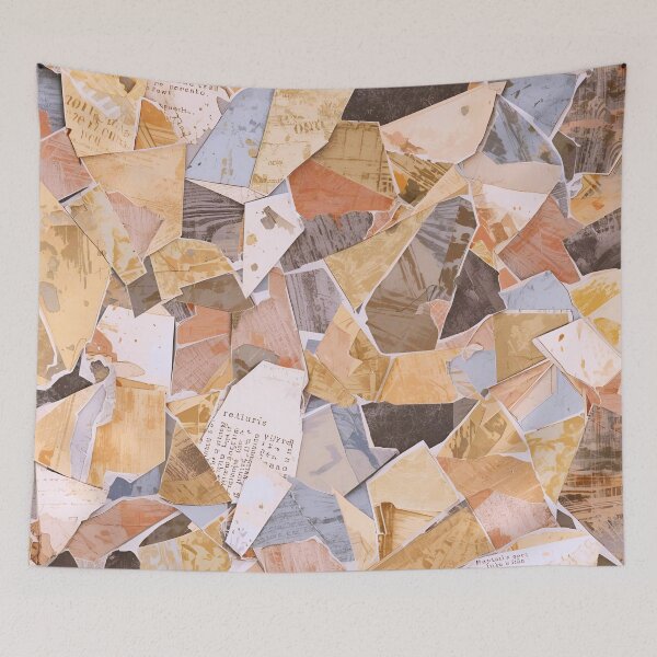 Item preview, Recycled Collage Shard Mosaic 6 designed and sold by Tom-Johnson.