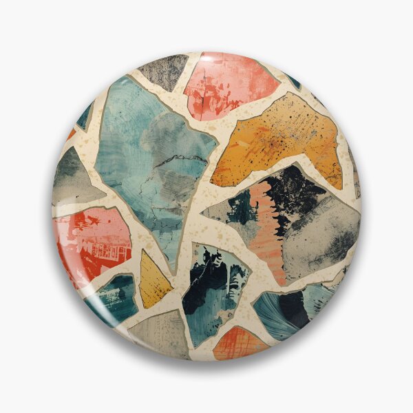 Item preview, Recycled Collage Shard Mosaic 10 designed and sold by Tom-Johnson.