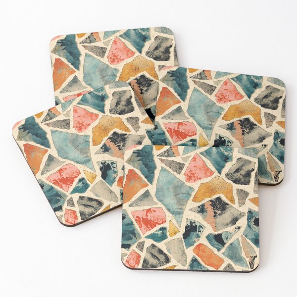 Item preview, Recycled Collage Shard Mosaic 10 designed and sold by Tom-Johnson.