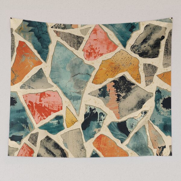 Item preview, Recycled Collage Shard Mosaic 10 designed and sold by Tom-Johnson.