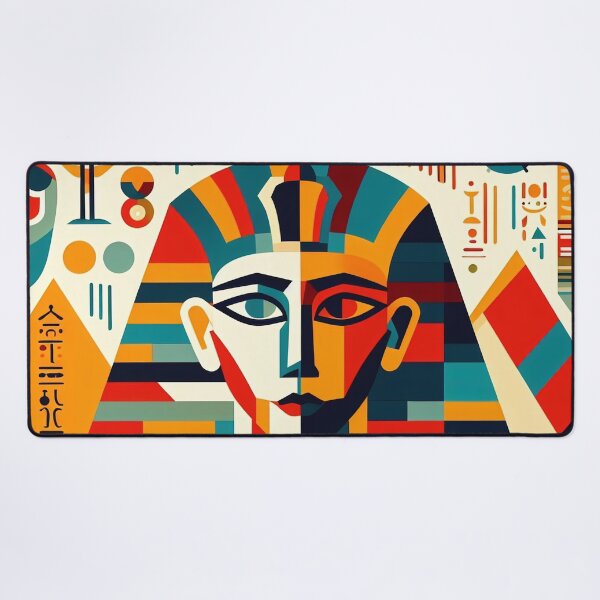Item preview, Cubist Pharaoh designed and sold by Chicken and Mushroom.