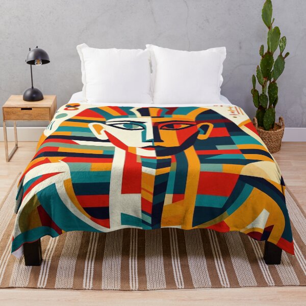 Item preview, Cubist Pharaoh designed and sold by Chicken and Mushroom.