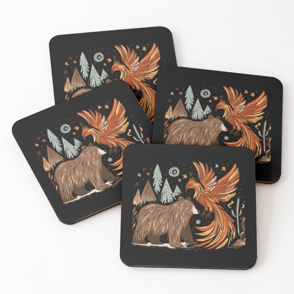 Item preview, Bear And Phoenix designed and sold by Pastiesstore61.