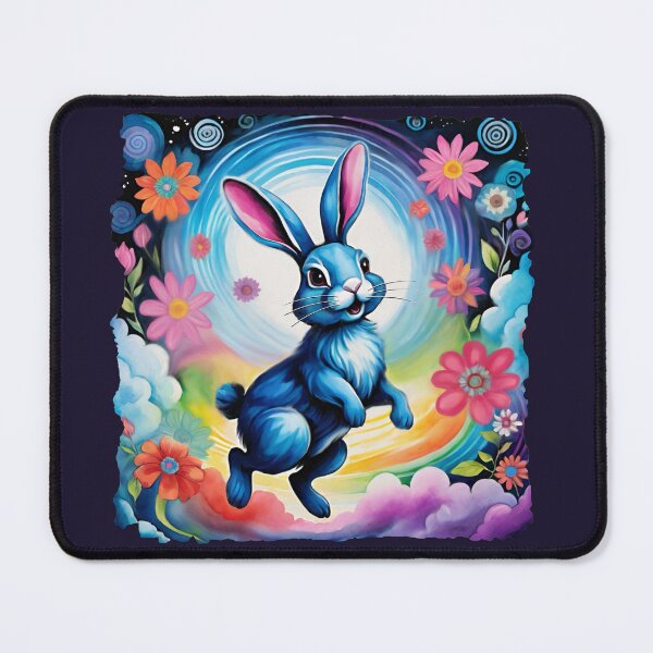 Item preview, Happy Blue Bunny Dream Joy designed and sold by She Wears Flannel.