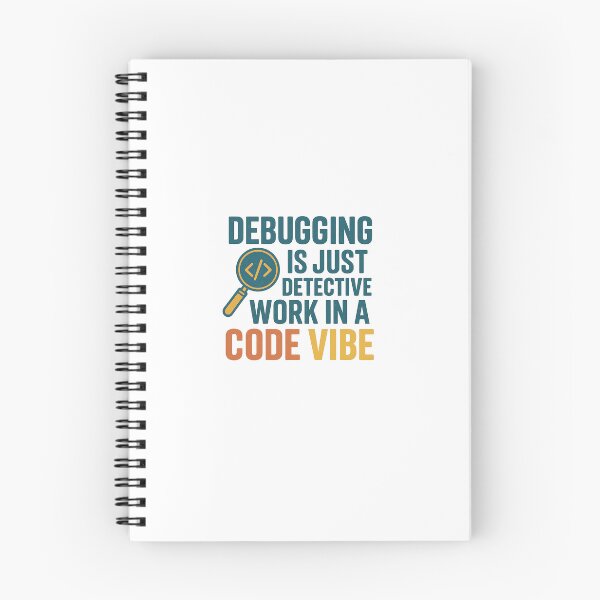 Item preview, Debugging is just detective work in a code vibe designed and sold by Programming Jokes.