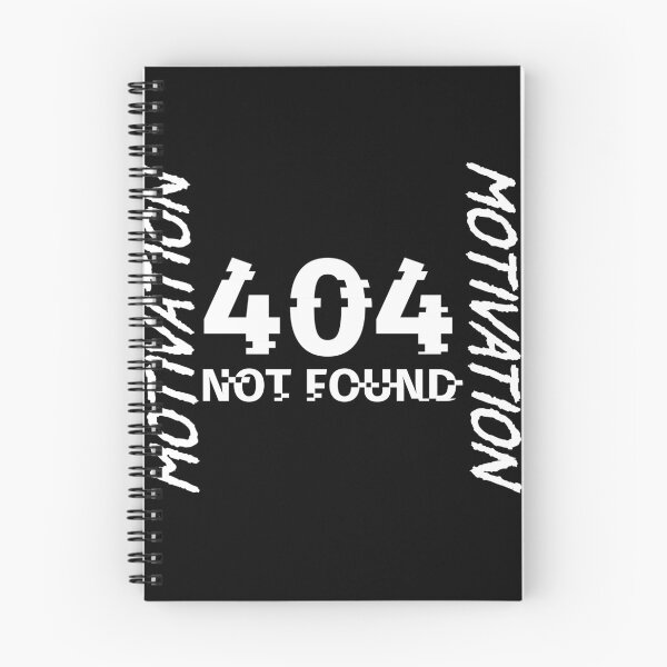 Item preview, Motivation not found 404 designed and sold by LaughAndWearIt.