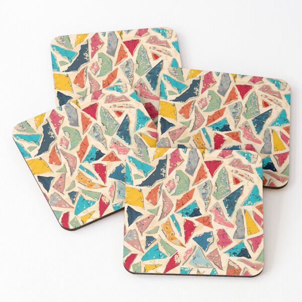 Item preview, Recycled Collage Shard Mosaic 14 designed and sold by Tom-Johnson.
