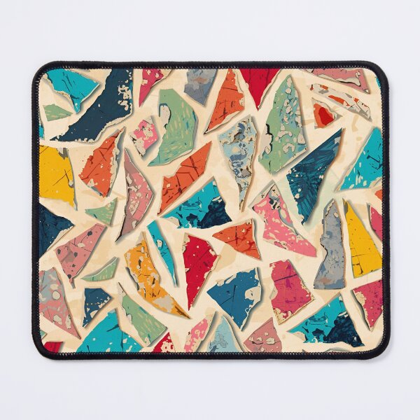 Item preview, Recycled Collage Shard Mosaic 14 designed and sold by Tom-Johnson.