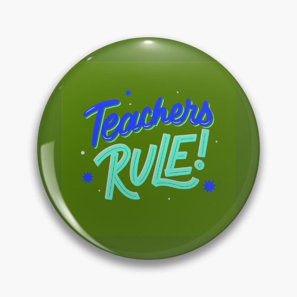 Item preview, Teachers Rule Cool Graphic Text designed and sold by Designovas.