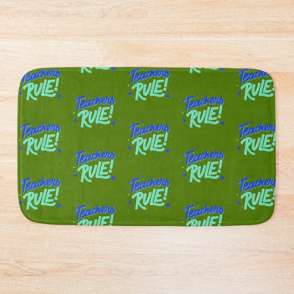 Item preview, Teachers Rule Cool Graphic Text designed and sold by Designovas.
