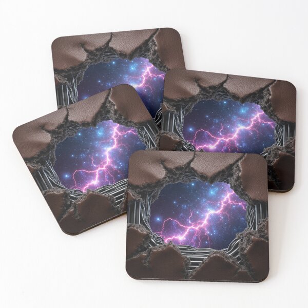 Item preview, Cosmic Cases Bionic Space Neon Nebula AI designed and sold by WHITE FLAME PRINTS.