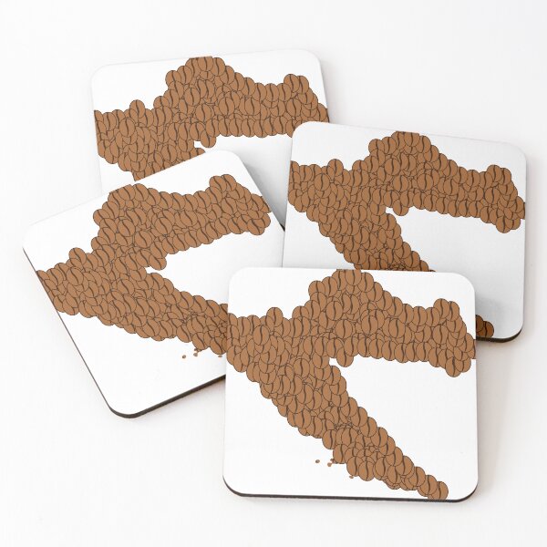 Artikelvorschau, Coffee Bean Kroatien entworfen und verkauft von TheIconSmith.