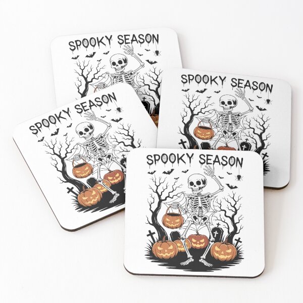 Item preview, Spooky Season Halloween Skeleton Graveyard Design designed and sold by ArtLabCreations.