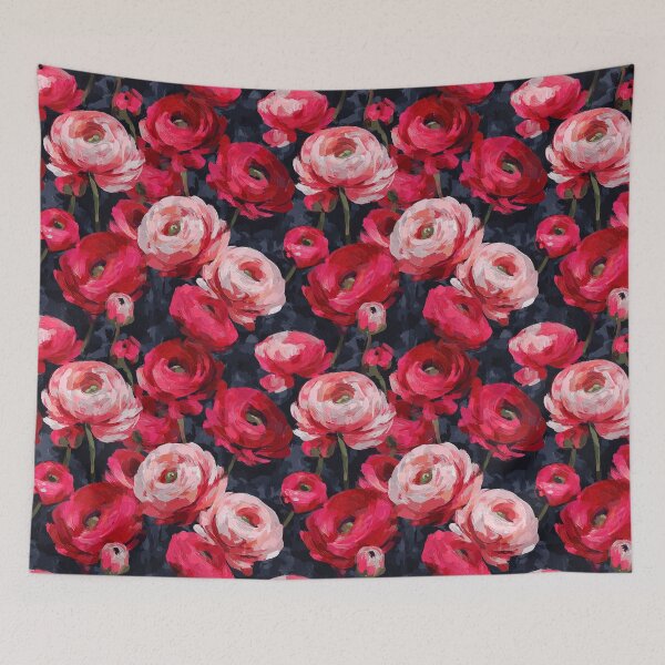 Item preview, Minimalistic Ornamental Ranunculus For Holiday Surprise designed and sold by RoyalStarsPatts.