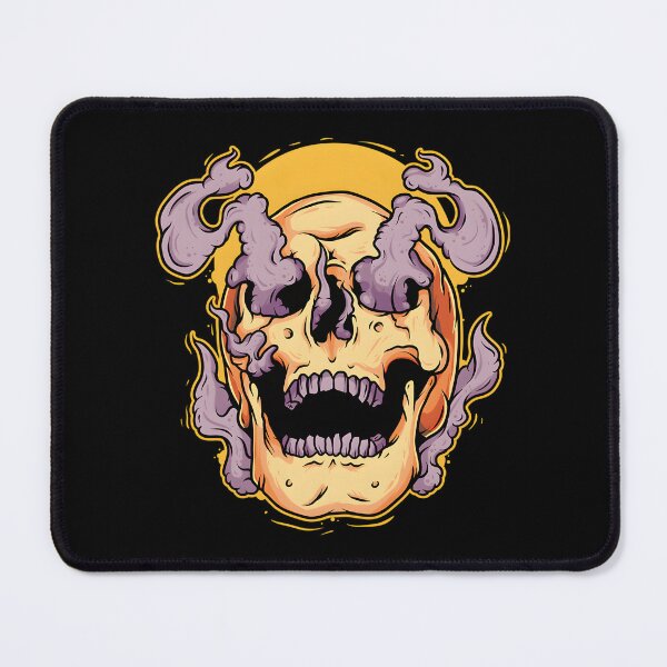 Item preview, Yellow Smoke Skull designed and sold by krbqalice.