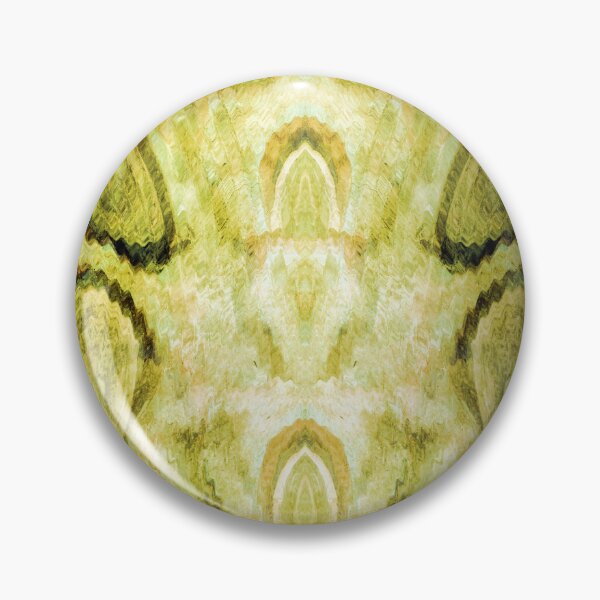 Item preview, Heart Of Light Green Gold Symmetric Pattern designed and sold by SpieklyArt.