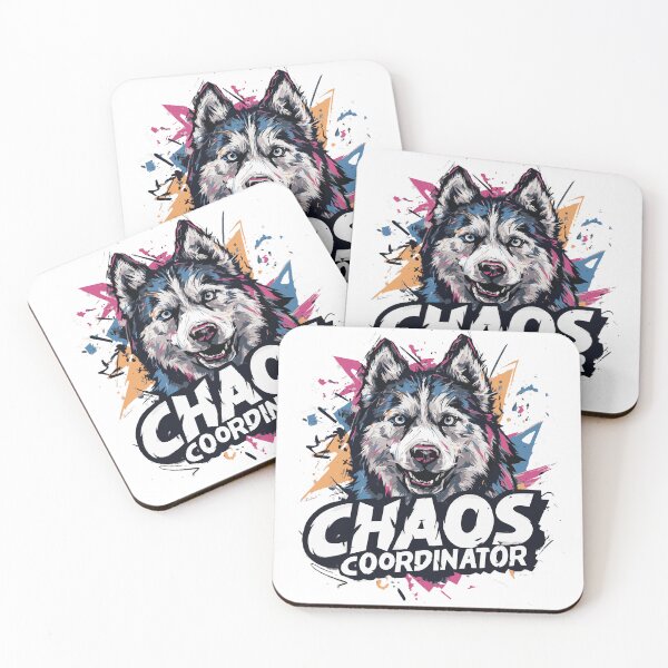 Item preview, Chaos Coordinator - Funny Husky saying for dog fans designed and sold by drizzd.