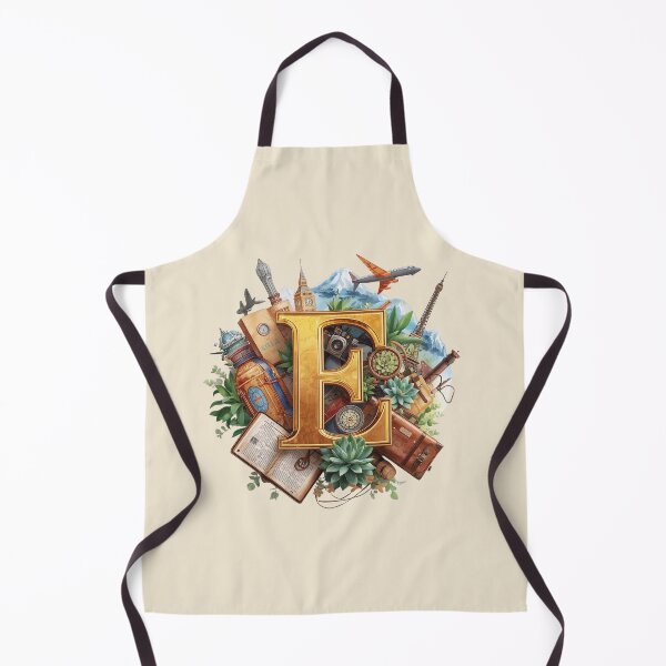 Item preview, Adventure Awaits – Vintage Travel Letter E Monogram | Wanderlust Globe & Airplane Design for Explorers and Dreamers designed and sold by AmenAlways.