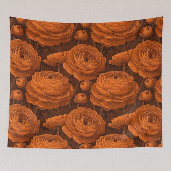 Item preview, Chic Delicate Ranunculus Print For Wedding Celebration designed and sold by RoyalStarsPatts.