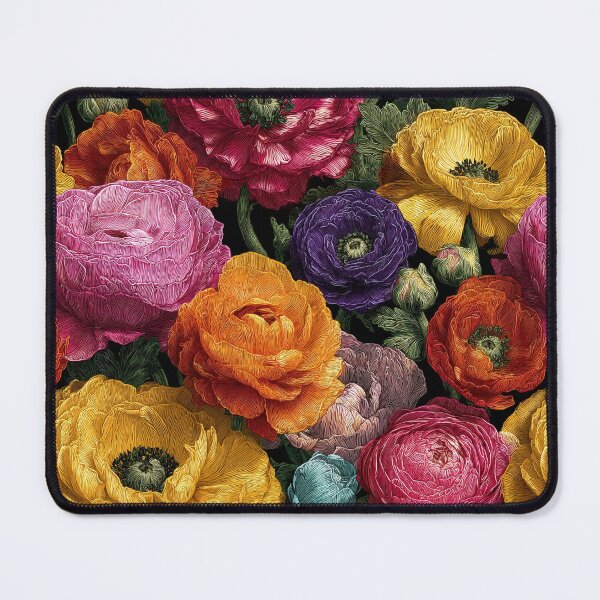 Item preview, Colorful Radiant Ranunculus Texture For Floral Theme designed and sold by RoyalStarsPatts.