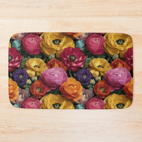 Item preview, Colorful Radiant Ranunculus Texture For Floral Theme designed and sold by RoyalStarsPatts.