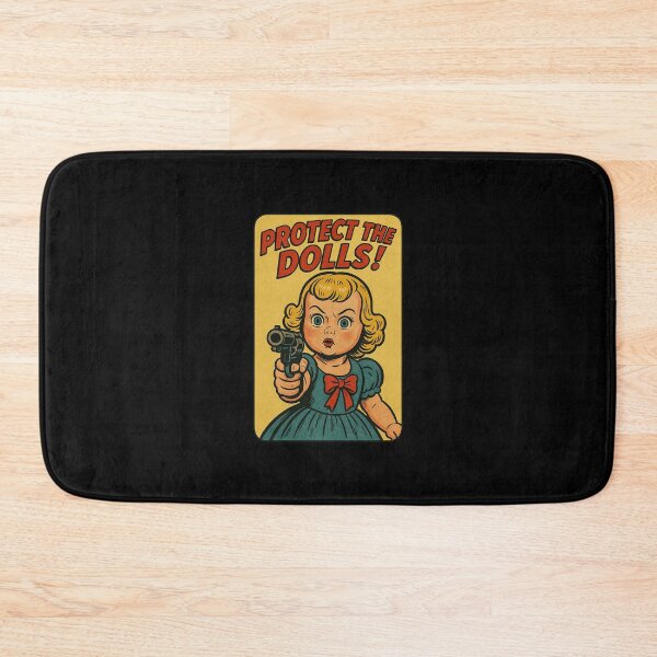 Item preview, Protect the Dolls — Queer Vintage Pop Design | Trans Feminine Empowerment designed and sold by The Devil's Bargain.