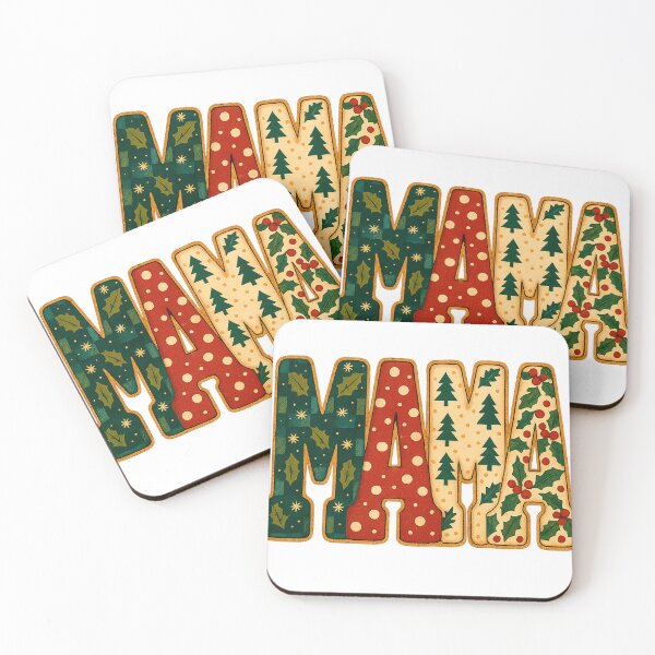 Item preview, Mama Christmas Sublimation designs｜Xmas letters png｜holiday patchwork art｜holiday mama png｜momma Christmas gift｜mama winter｜christmas momma designed and sold by PixelBlooming.