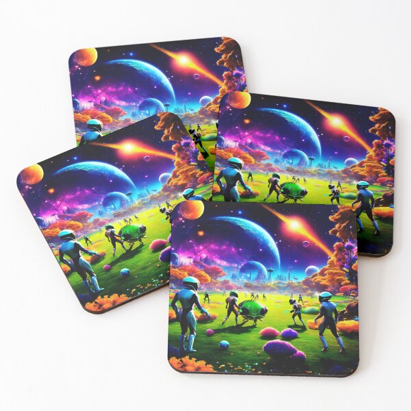 Item preview,  Cosmic Football, an Intergalactic Game designed and sold by Zofia Sosnecka.