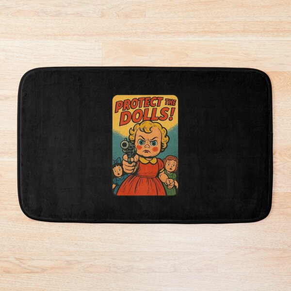 Item preview, Protect the Dolls — Trans Sisterhood Pop Art | Retro Feminine Power Design designed and sold by The Devil's Bargain.
