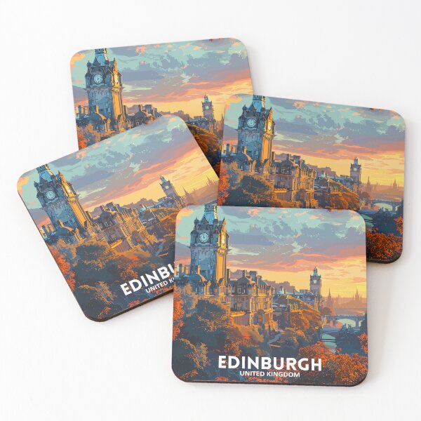 Artikelvorschau, Edinburgh, Vereinigtes Königreich - Reisekunst entworfen und verkauft von Marciolini.