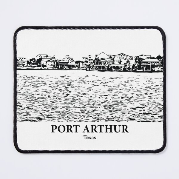 Item preview, Port Arthur - Texas designed and sold by Lakeric Cityscapes.
