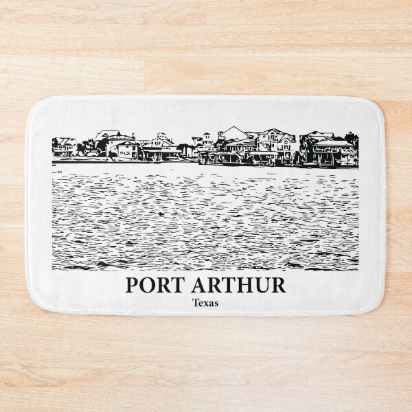 Item preview, Port Arthur - Texas designed and sold by Lakeric Cityscapes.