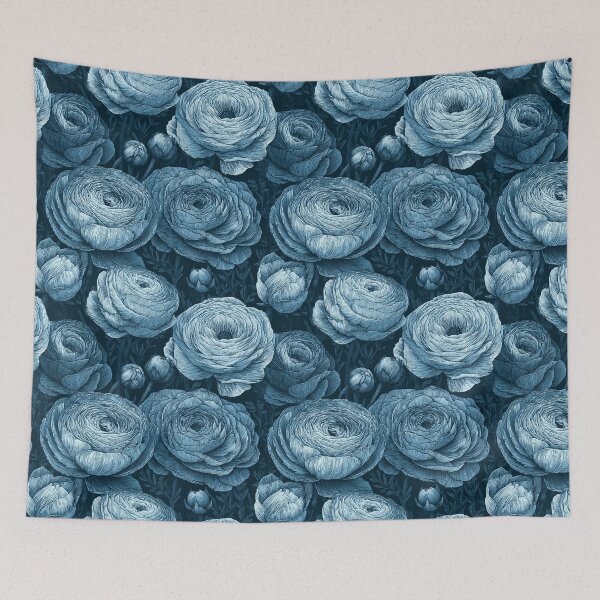Item preview, Edgy Stunning Ranunculus Print For Summer Birthday designed and sold by RoyalStarsPatts.