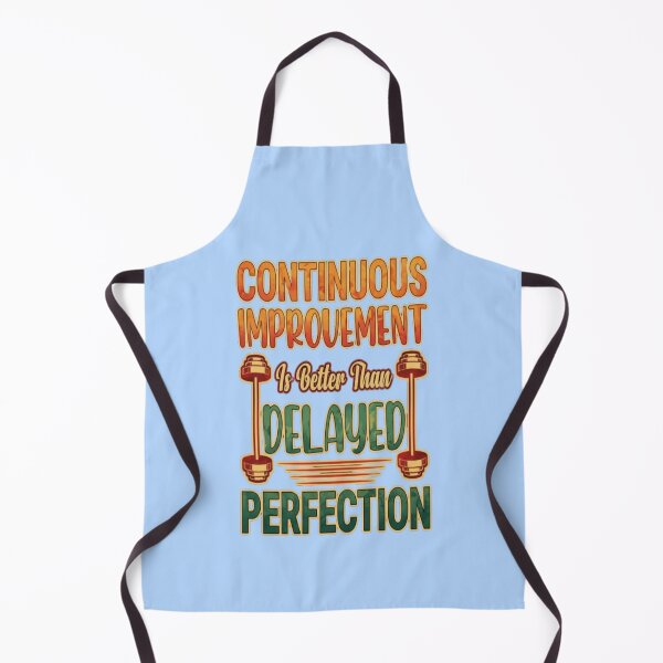 Item preview, Continuous Improvement Gym Quote – Fitness Typography #1 designed and sold by creativerooney.
