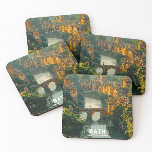 Item preview, Bath United Kingdom - Travel art designed and sold by Marciolini.