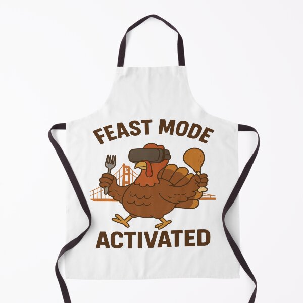 Item preview, Feast Mode: San Francisco Thanksgiving – Funny Holiday Turkey, Pumpkin & Food Lover designed and sold by Globalcitytees.