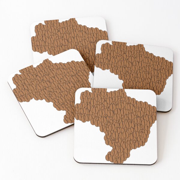 Artikelvorschau, Coffee Bean Brasilien entworfen und verkauft von TheIconSmith.