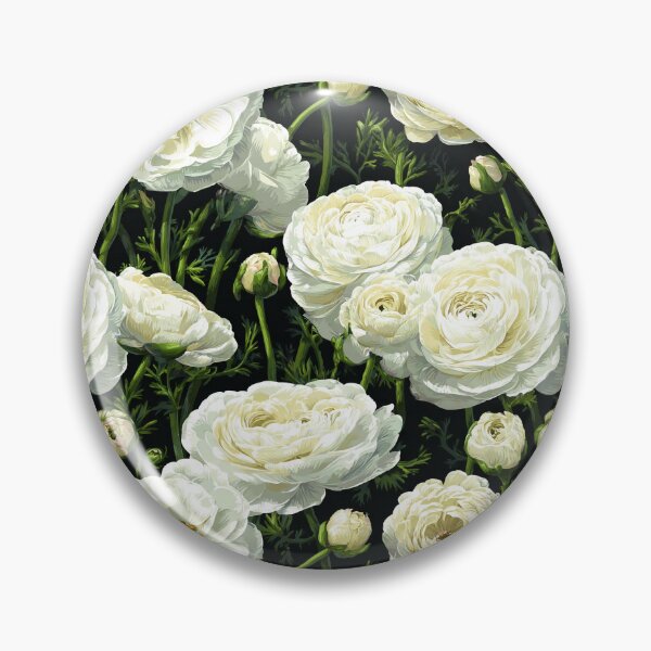 Item preview, Bold Charming Ranunculus Florals For Garden Party designed and sold by RoyalStarsPatts.