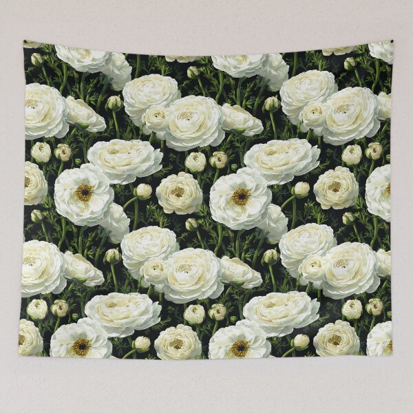 Item preview, Bold Charming Ranunculus Florals For Garden Party designed and sold by RoyalStarsPatts.