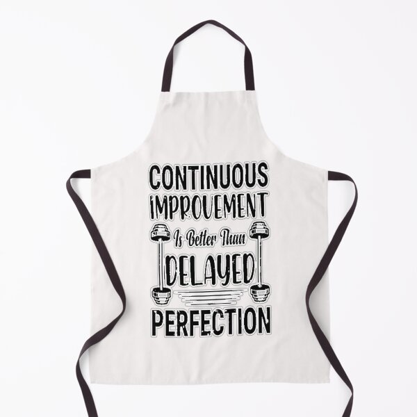 Item preview, Continuous Improvement Gym Quote – Fitness Typography #2 designed and sold by creativerooney.