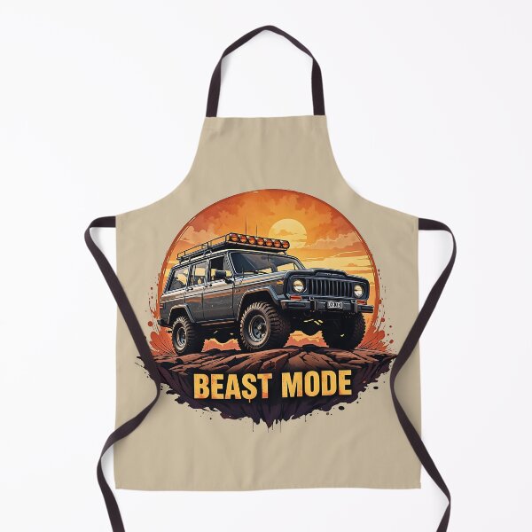 Item preview, Classic Offroad 4x4 Illustration With Rusty Sunset Vibe designed and sold by BorgSpareParts.