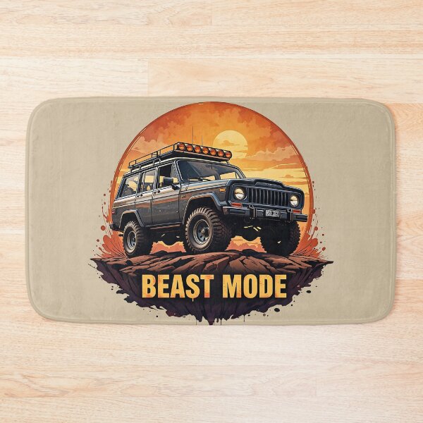 Item preview, Classic Offroad 4x4 Illustration With Rusty Sunset Vibe designed and sold by BorgSpareParts.
