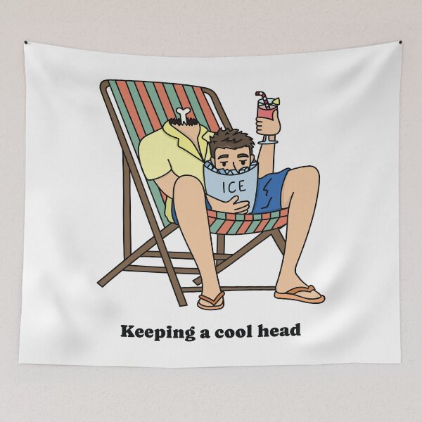 Item preview, Keeping a Cool Head - Chilling out designed and sold by SZM-Design.