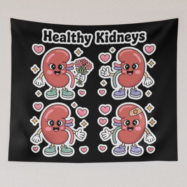 Item preview, Cute Kidney Transplant - Medical Art designed and sold by DamioPolArt.