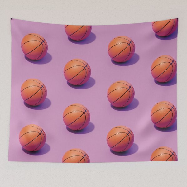 Item preview, Basketball, modern pattern designed and sold by Mauswohn.