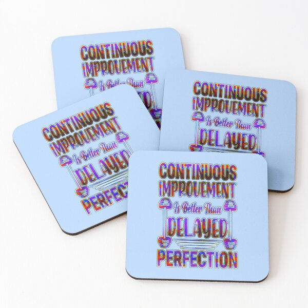 Item preview, Continuous Improvement Gym Quote – Fitness Typography #4 designed and sold by creativerooney.